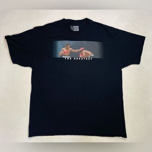 Muhammad Ali The Greatest Graphic T-shirt Men XXL Black Short Sleeve